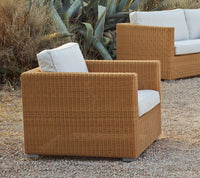 Chester lounge chair outdoor lounge chair by Cane-line, designed by Cane-line Design