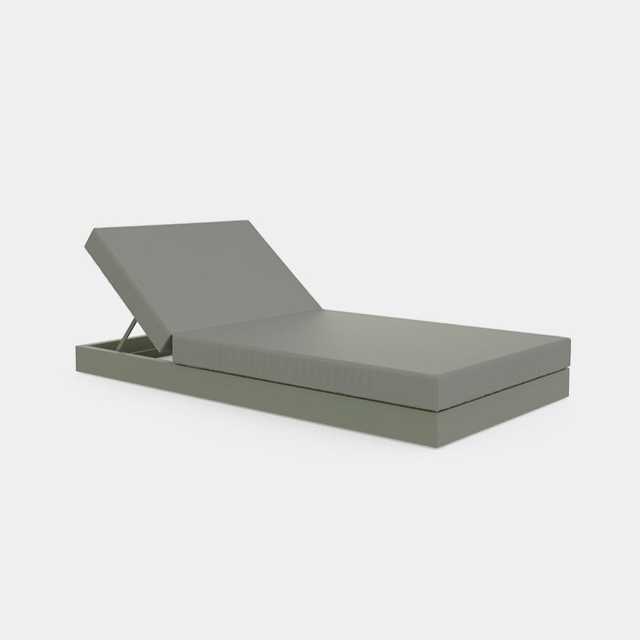 Chill Bed with backrest 100