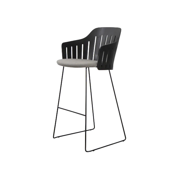 Choice Bar Chair Outdoor bar stool by Cane-line, designed by Welling/Ludvik