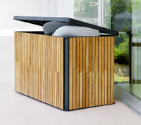 Combine small outdoor storage by Cane-line, designed by Cane-line Design