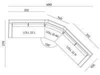 Loll Modular Sofa