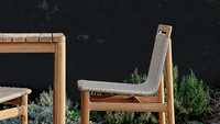 Montauk Bar Stool Teak