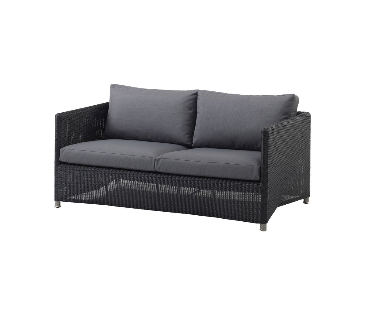Diamond 2-seater sofa lifestyle image by Cane-line
