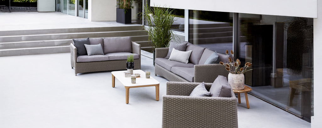 Diamond dining collection lifestyle image by Cane-line