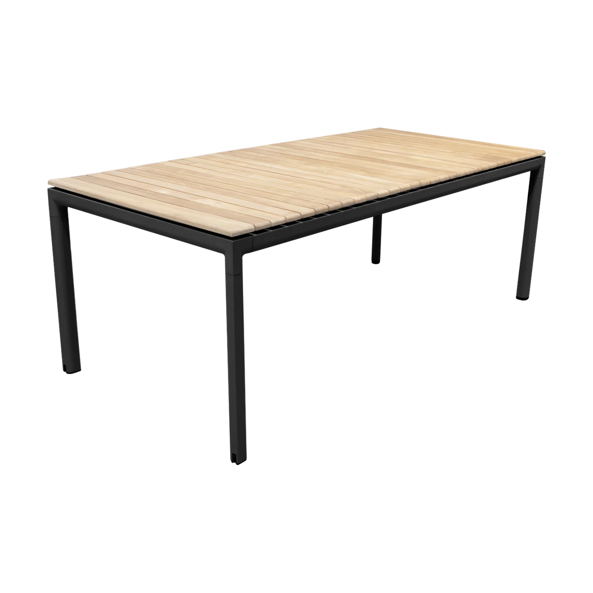 Drop dining table with extension by Cane-line