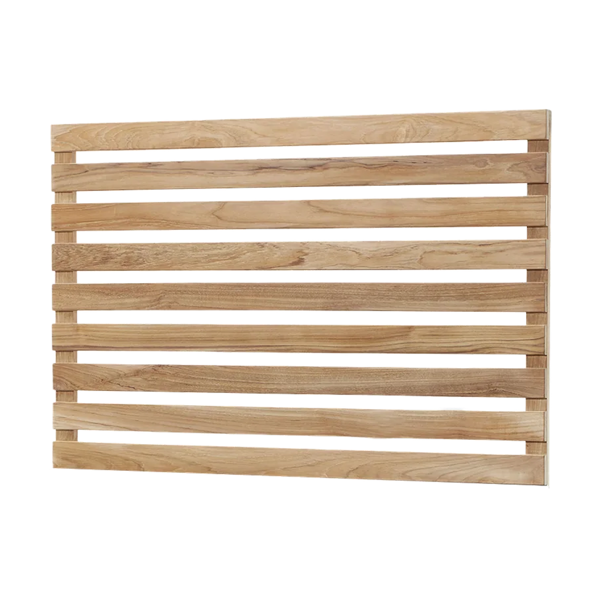 Drop teak wall for single kitchen module by Cane-line