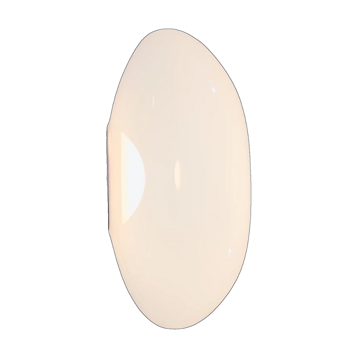 Melt Medium Surface Light, Opal with Silver Hardware by Tom Dixon
