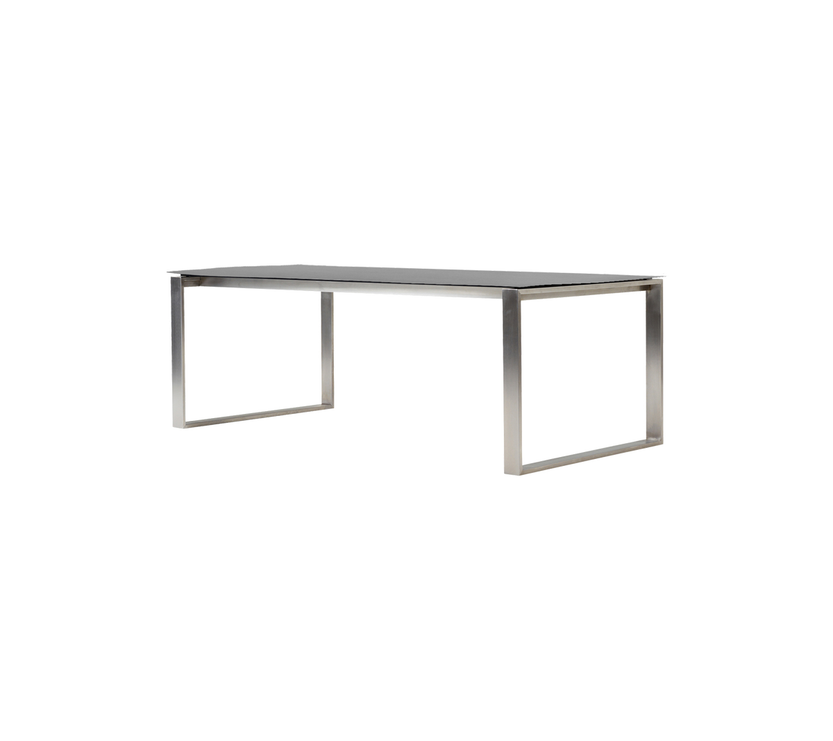 Edge dining table with 120 cm extensions outdoor dining table by Cane-line, designed by Strand+Hvass