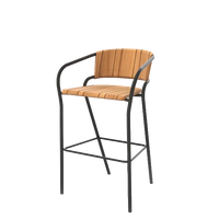 Eki Bar Stool outdoor bar stool by SKLD Studio, designed by Silvia Ceñal