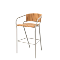 Eki Bar Stool outdoor bar stool by SKLD Studio, designed by Silvia Ceñal