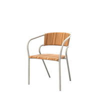 Eki Dining Armchair outdoor dining chair by SKLD Studio, designed by Silvia Ceñal