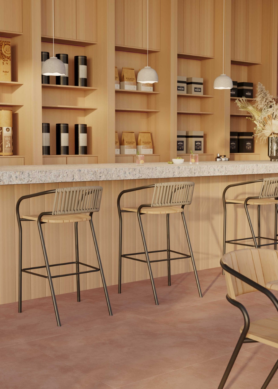 Eki outdoor furniture lifestyle image by SKLD Studio, designed by Silvia Ceñal