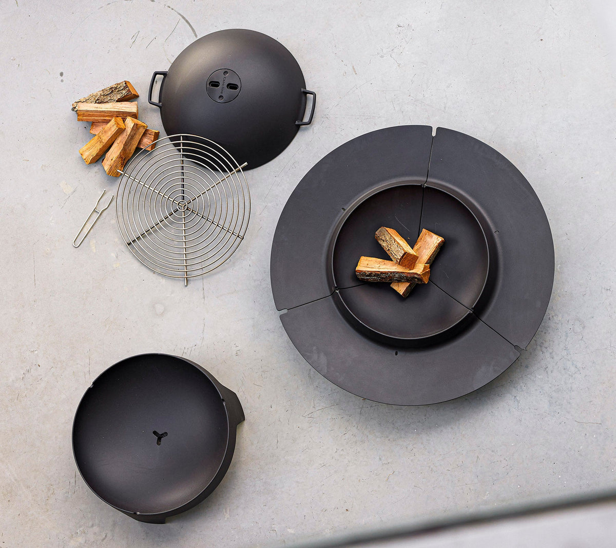 Ember fire pit large by Cane-line
