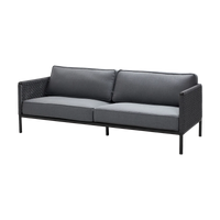 Encore 3 seater sofa outdoor sofa by Cane-line, designed by Foersom and Hiort-Lorenzen MDD