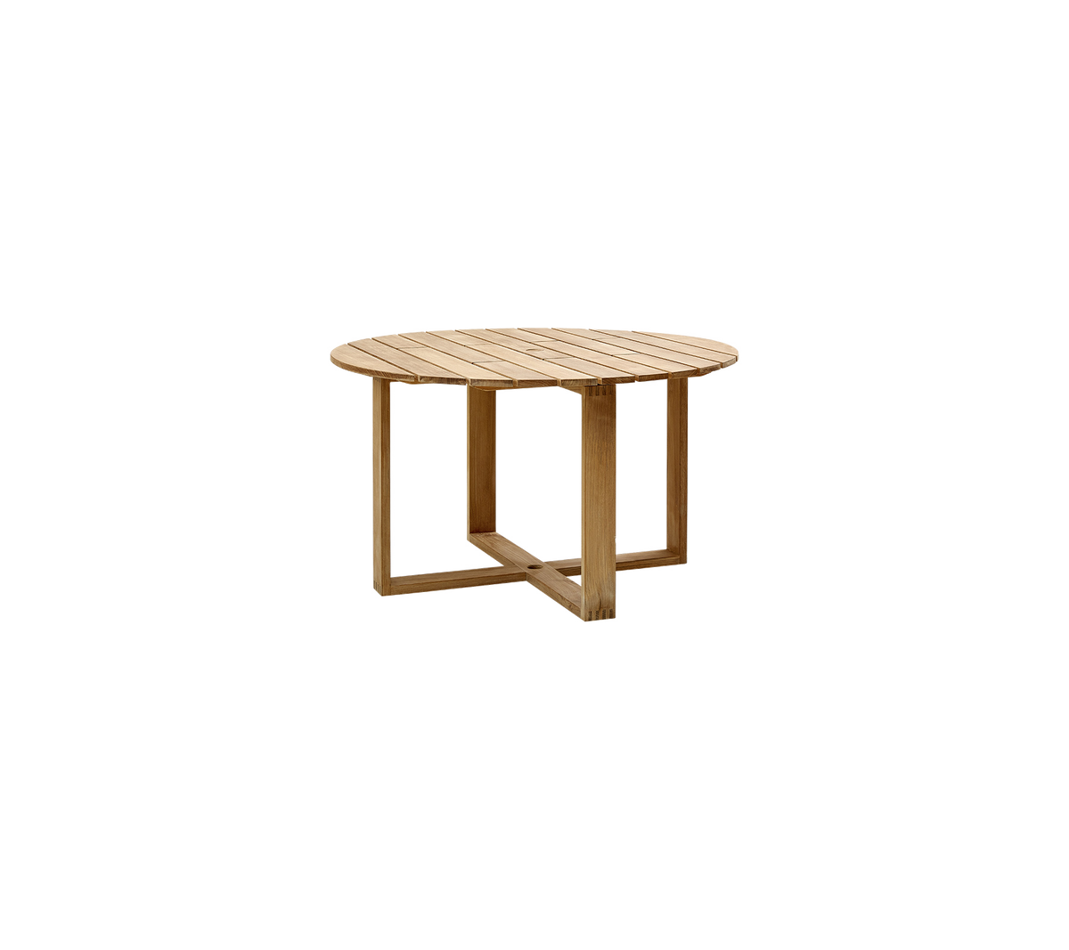 Endless dining table dia 130 cm by Cane-line