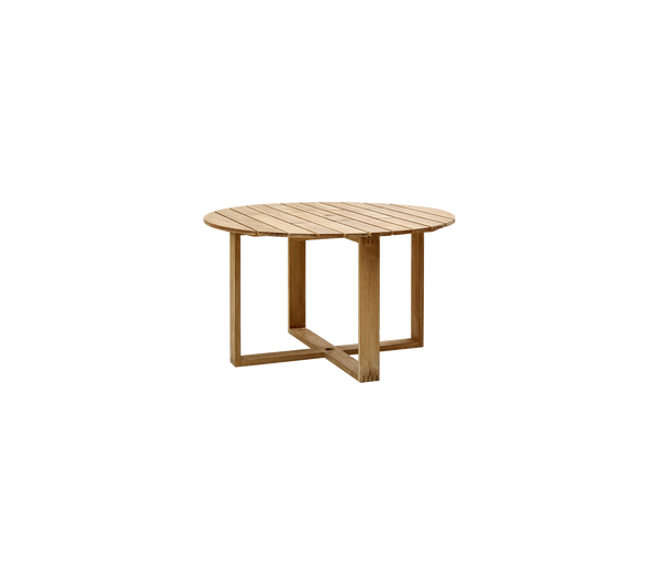 Endless dining table dia 130 cm by Cane-line