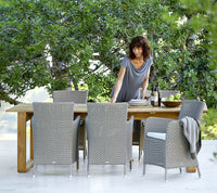 Endless table 240x100 cm by Cane-line