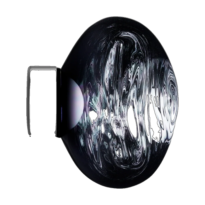 Melt Mini Surface Light, Smoke Polished Polycarbonate by Tom Dixon