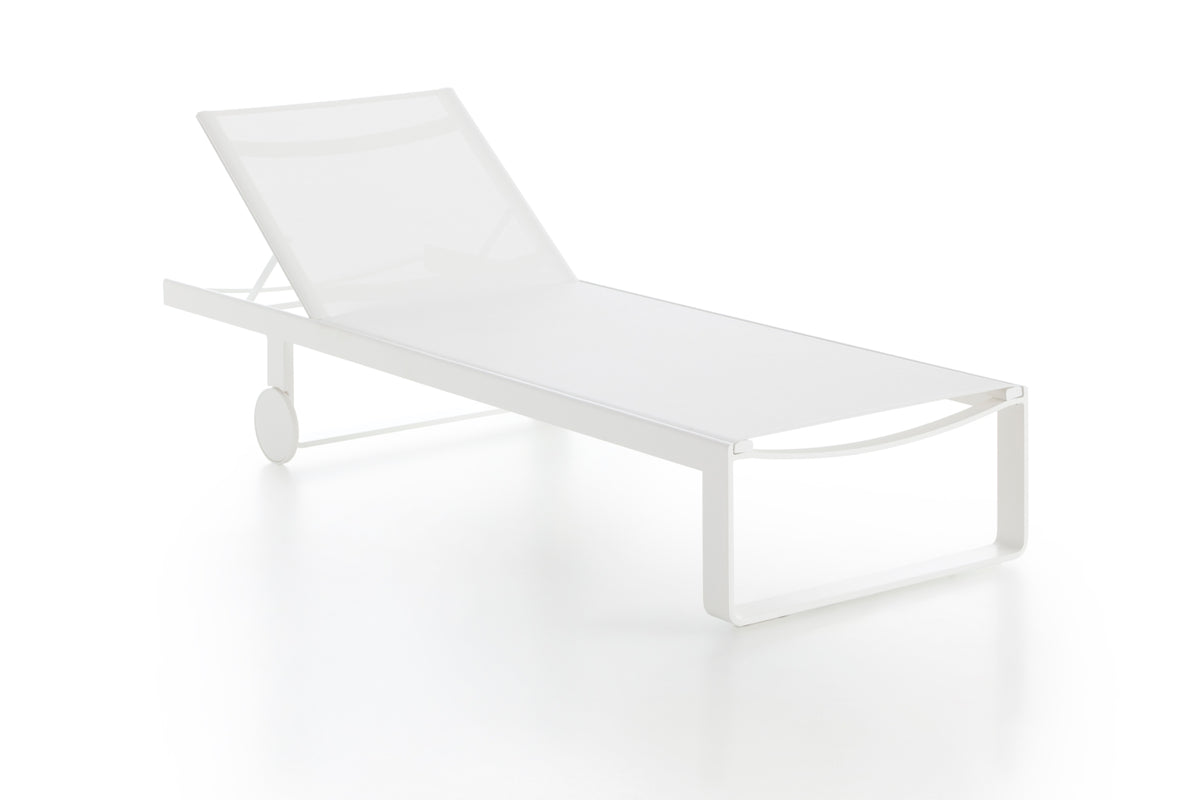 Flat Textil High chaise lounge