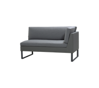 Flex 2-seater sofa left module by Cane-line