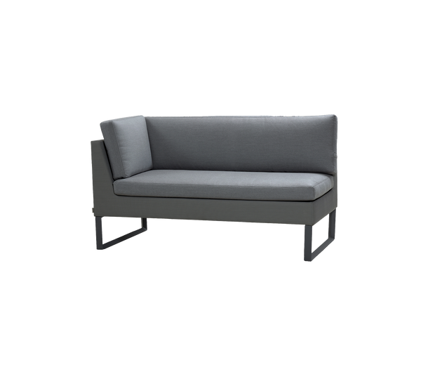 Flex 2-seater sofa right module by Cane-line
