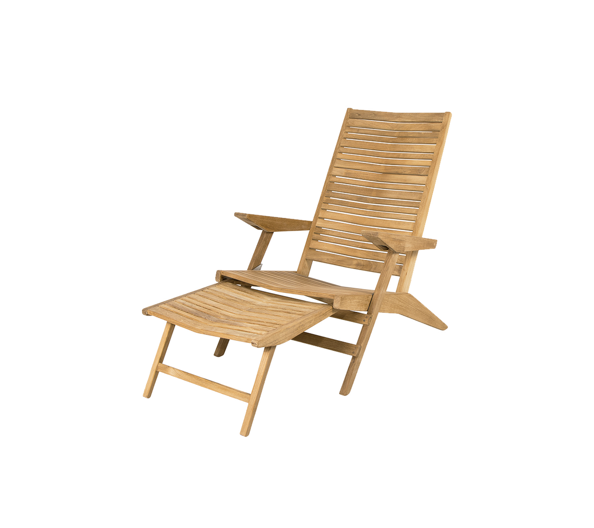 Flip deck chair by Cane-line