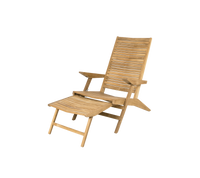 Flip deck chair by Cane-line