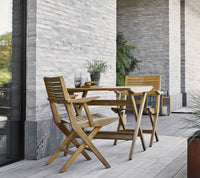 Flip folding table small by Cane-line