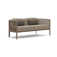 Gandia Blasco Arco 2 Seat Sofa in Bronze