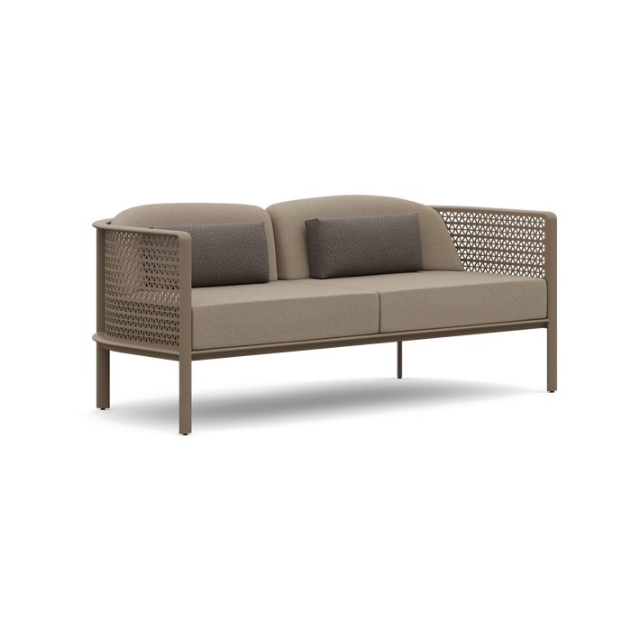 Gandia Blasco Arco 2 Seat Sofa in Bronze