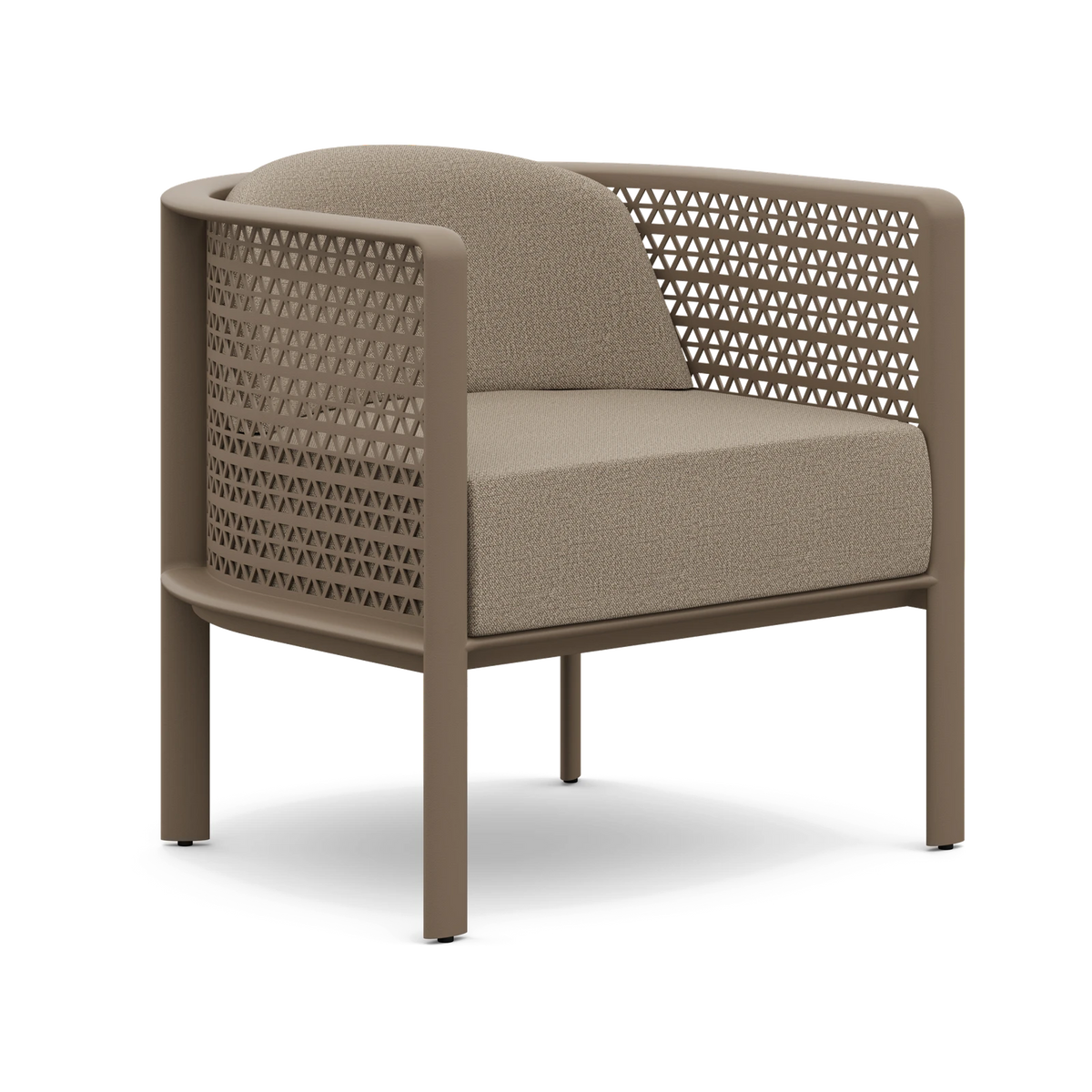 Gandia Blasco Arco Club Armchair in Bronze