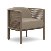 Gandia Blasco Arco Club Armchair in Bronze
