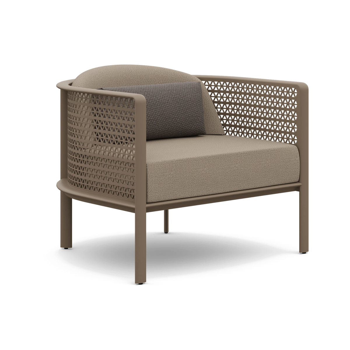 Gandia Blasco Arco Lounge Chair in Bronze