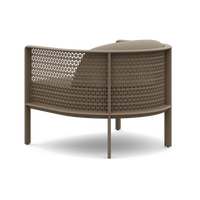 Gandia Blasco Arco Lounge Chair in Bronze, side view