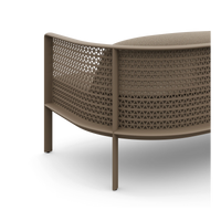 Gandia Blasco Arco Lounge Chair in Bronze, detail view