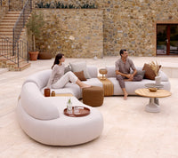 Glaze coffee table large lifestyle image by Cane-line