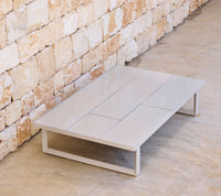 Glaze coffee table rectangular lifestyle image by Cane-line