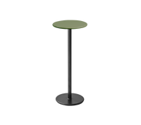 Go bar table dia. 45 cm olive top by Cane-line