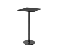 Go bar table 75x75 cm lava grey by Cane-line