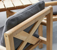 Grace chair outdoor dining chair by Cane-line, designed by Foersom and Hiort-Lorenzen MDD