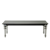 Gray Table Rectangular