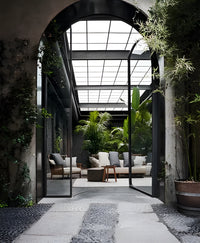 Gray Lounge Armchair