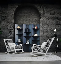 Gray Rocking Chair 09