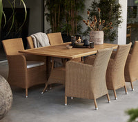 Hampsted chair outdoor dining chair by Cane-line, designed by Cane-line Design