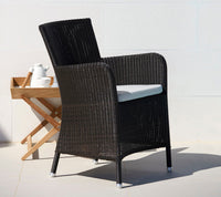 Hampsted chair outdoor dining chair by Cane-line, designed by Cane-line Design
