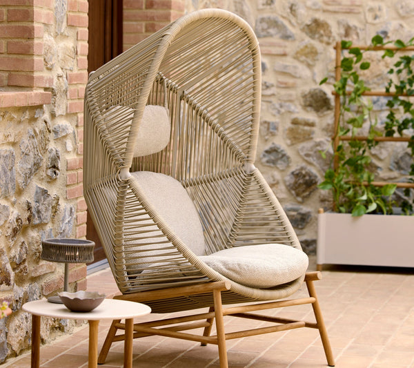 Hive chair outdoor lifestyle image by Cane-line