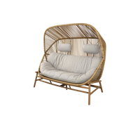 Hive 2-seater sofa outdoor sofa by Cane-line, designed by Foersom and Hiort-Lorenzen MDD