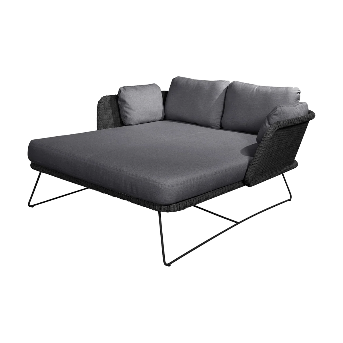 Horizon daybed outdoor daybed by Cane-line, designed by Cane-line Design
