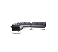 Horizon modular corner sofa 3 modules outdoor sectional sofa by Cane-line, designed by Cane-line Design