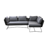 Horizon modular corner sofa 2 modules outdoor sectional sofa by Cane-line, designed by Cane-line Design